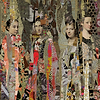 Timeless Women Tapete-Daisy James-Multicolor-Vinyl-M2-Selected Wallpapers & Interiors