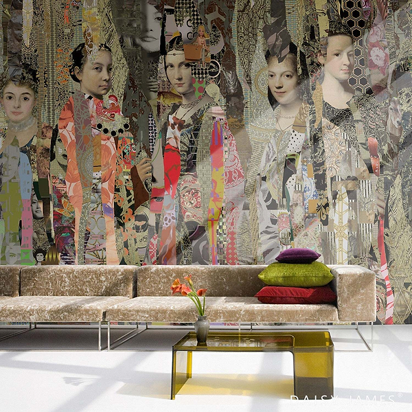 Timeless Women Tapete-Daisy James-Selected Wallpapers & Interiors