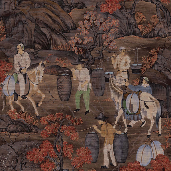Toile de Tibet-Tapete-Arte-Rust-Meter (M1)-97691-Selected Wallpapers