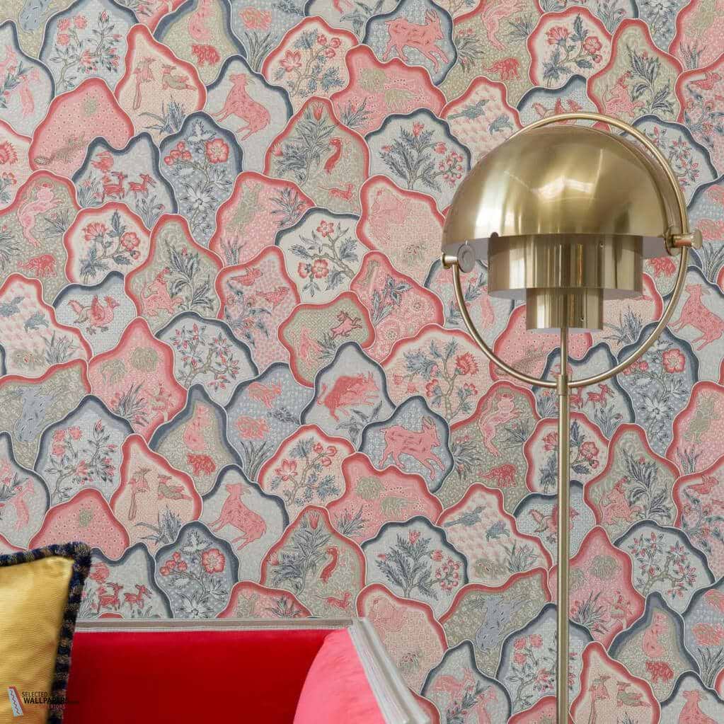 Toile des indes-wallpaper-Braquenie-Selected Wallpapers