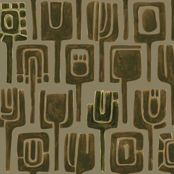 Totem-behang-Elitis-1-Rol-TP 310 01-Selected Wallpapers