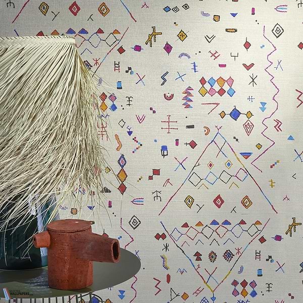 Touareg-Tapete-Pierre Frey-Selected Wallpapers