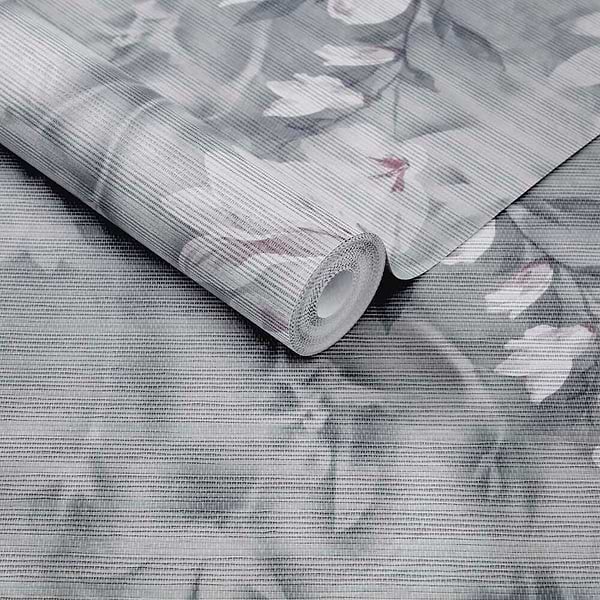 Trailing Magnolia Paperweave-Wallpaper-1838 wallcoverings-Selected Wallpapers