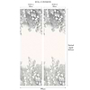 Trailing Magnolia Paperweave-Wallpaper-1838 wallcoverings-Selected Wallpapers