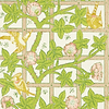 Trellis-Wallpaper-Morris & Co-Summer Yellow-Roll-217104-Selected Wallpapers