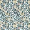 Trent-wallpaper-Morris & Co-Teal-Meter (M1)-217209-Selected Wallpapers