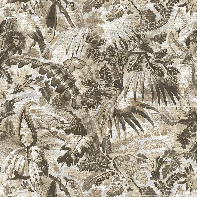 Tropicali-Tapete-Arte-Linen Silver-Rolle-33002-Selected Wallpapers