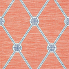 Turnberry Trellis-Wallpaper-Thibaut-Coral-Roll-T13353-Selected Wallpapers
