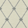 Turnberry Trellis-Wallpaper-Thibaut-Charcoal-Roll-T13355-Selected Wallpapers