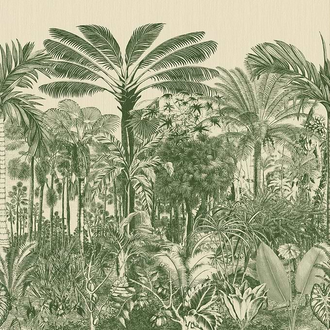 Valle de Vinales-Tapete-Arte-Palmier-Set-97711-Selected Wallpapers