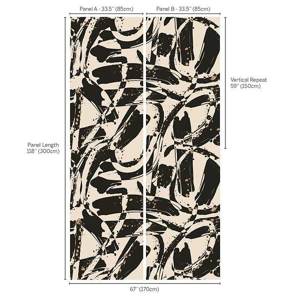 Vandal Wall Mural-Tapete-Kirkby Design-Selected Wallpapers
