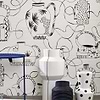 Vases Masques-Tapete-Pierre Frey-Selected Wallpapers
