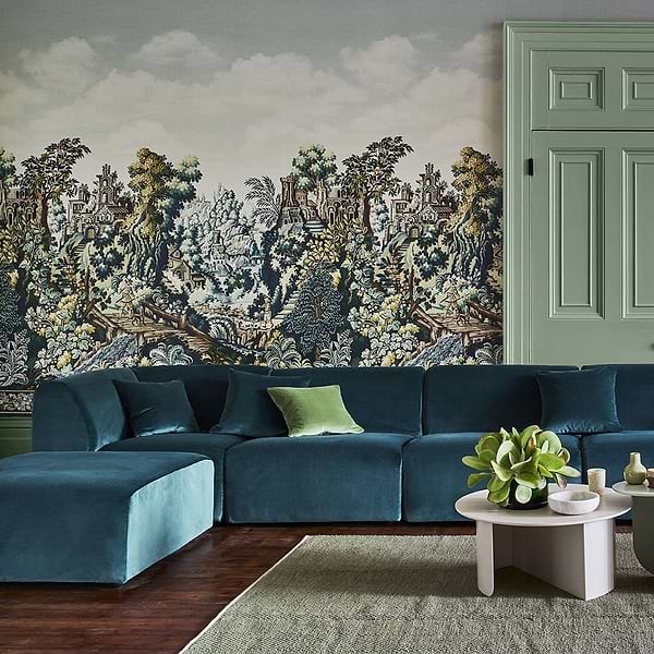 Verdure Tapestry Silk-Tapete-Cole & Son-Selected Wallpapers