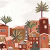 Vila Viela-Tapete-Casamance-Terracotta-Vinyl-75641426-Selected Wallpapers