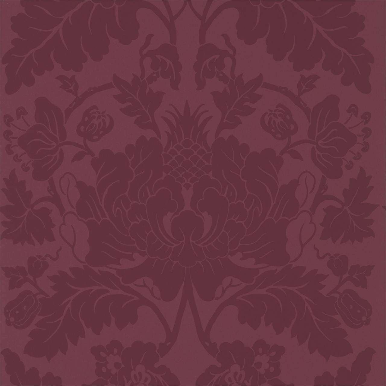 Villandry-behang-Zoffany-Cinnabar-Rol-312700-Selected Wallpapers
