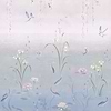 Water Garden-Wallpaper-Sanderson-Soft Jade/Pink-Roll-217131-Selected Wallpapers