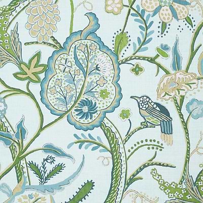 Windsor-Wallpaper-Thibaut-Spa Blue-Roll-T14304-Selected Wallpapers