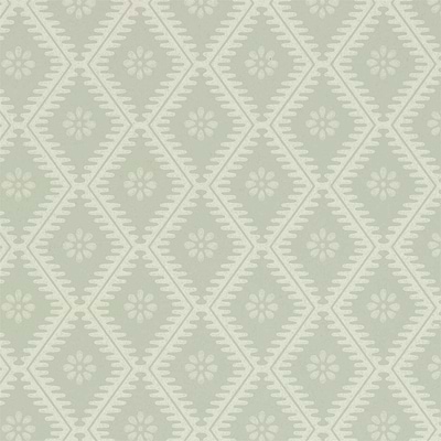 Witney Daisy-wallpaper-Sanderson-Lagoon-Roll-216873-Selected Wallpapers