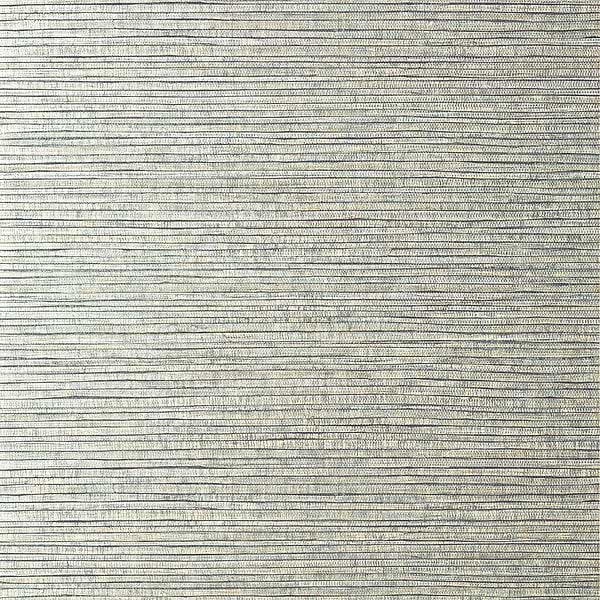 Woody Grass-Wallpaper-Thibaut-Metallic Silver-Roll-T350-Selected Wallpapers