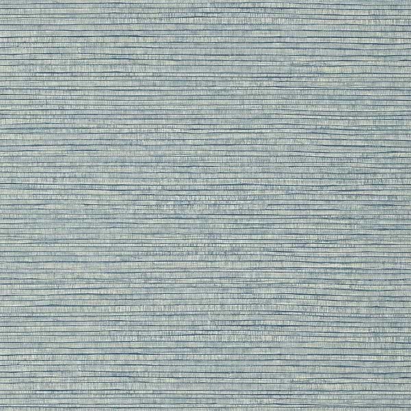 Woody Grass-Wallpaper-Thibaut-Blue-Roll-T356-Selected Wallpapers
