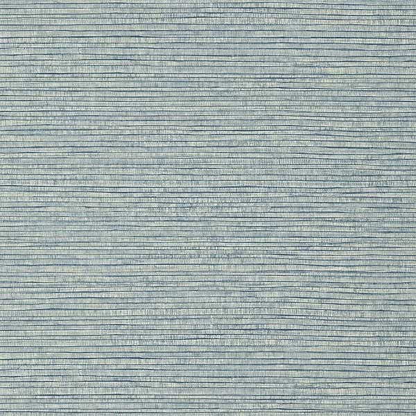 Woody Grass-Wallpaper-Thibaut-Blue-Roll-T356-Selected Wallpapers