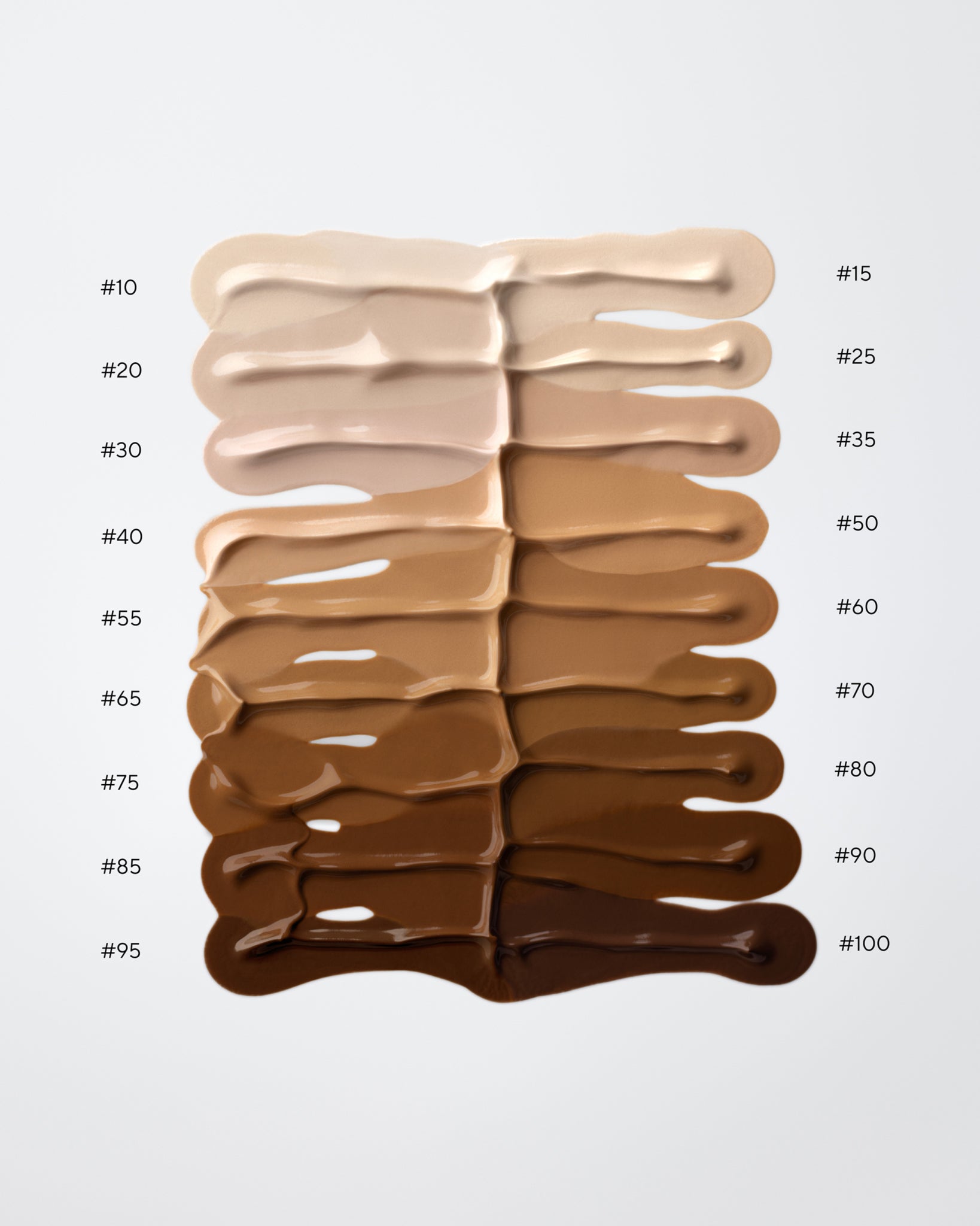MÁDARA Organic Skincare skinonym foundation shades A6096 foundation product photo on plain background.