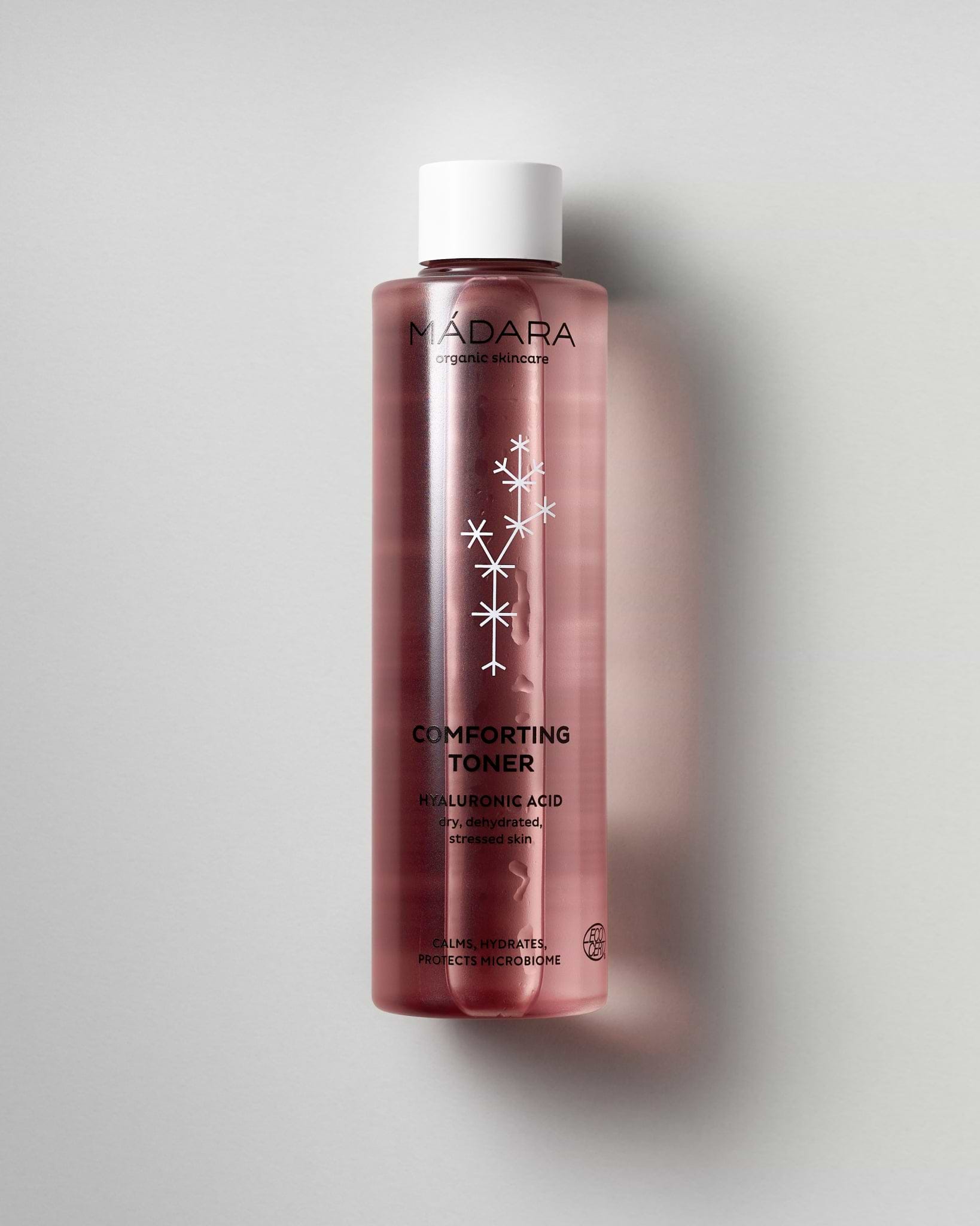 MÁDARA Organic Skincare comforting toner A2053 toner product photo on plain background.