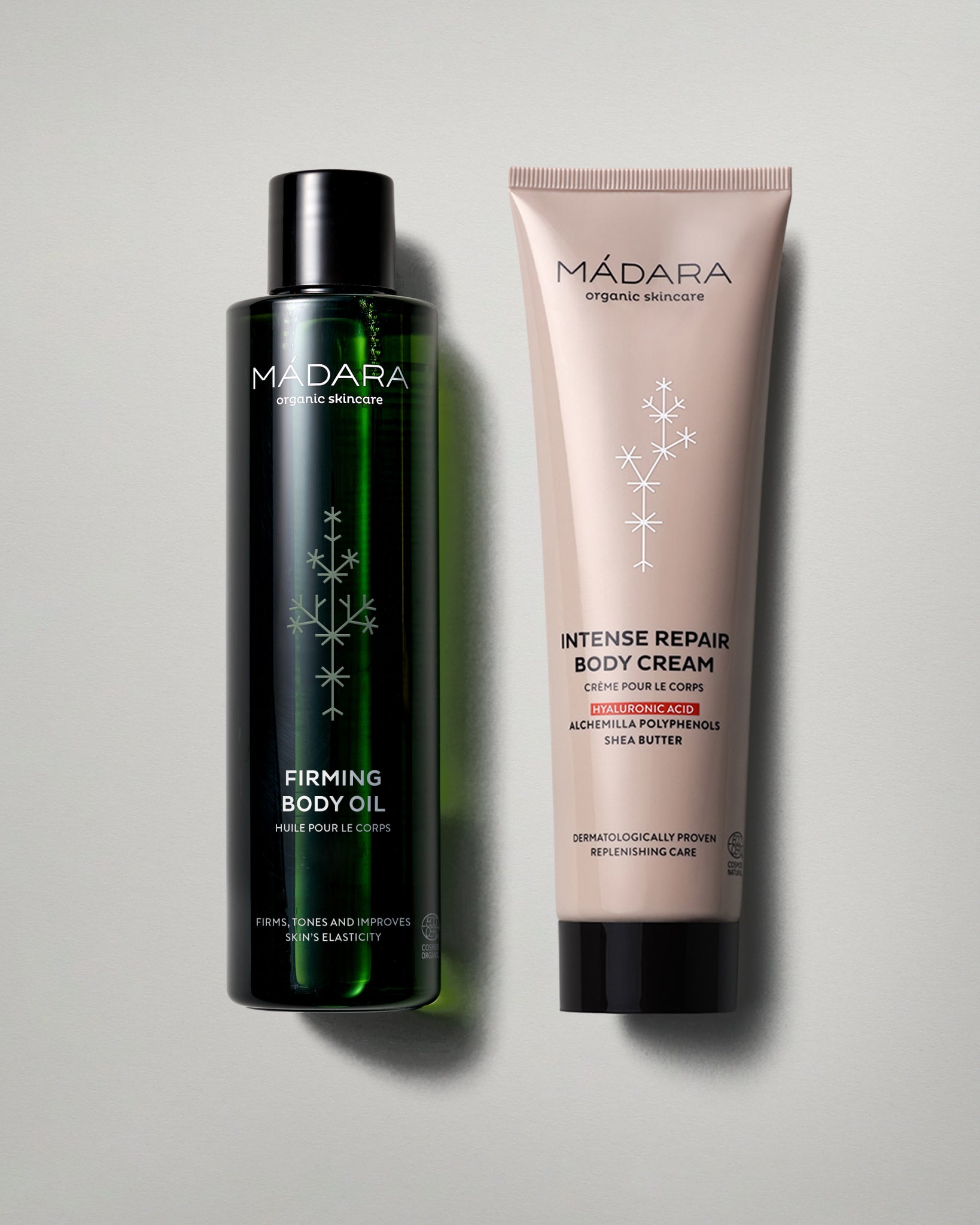 MADARA firm and nourish body care set
