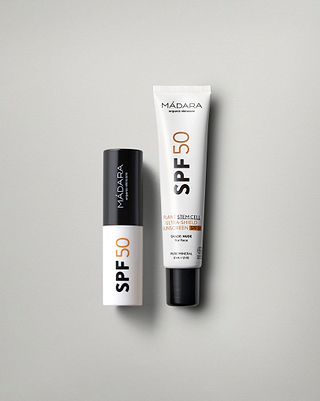 MADARA SPF50 mneral sunscreen stick and cream set