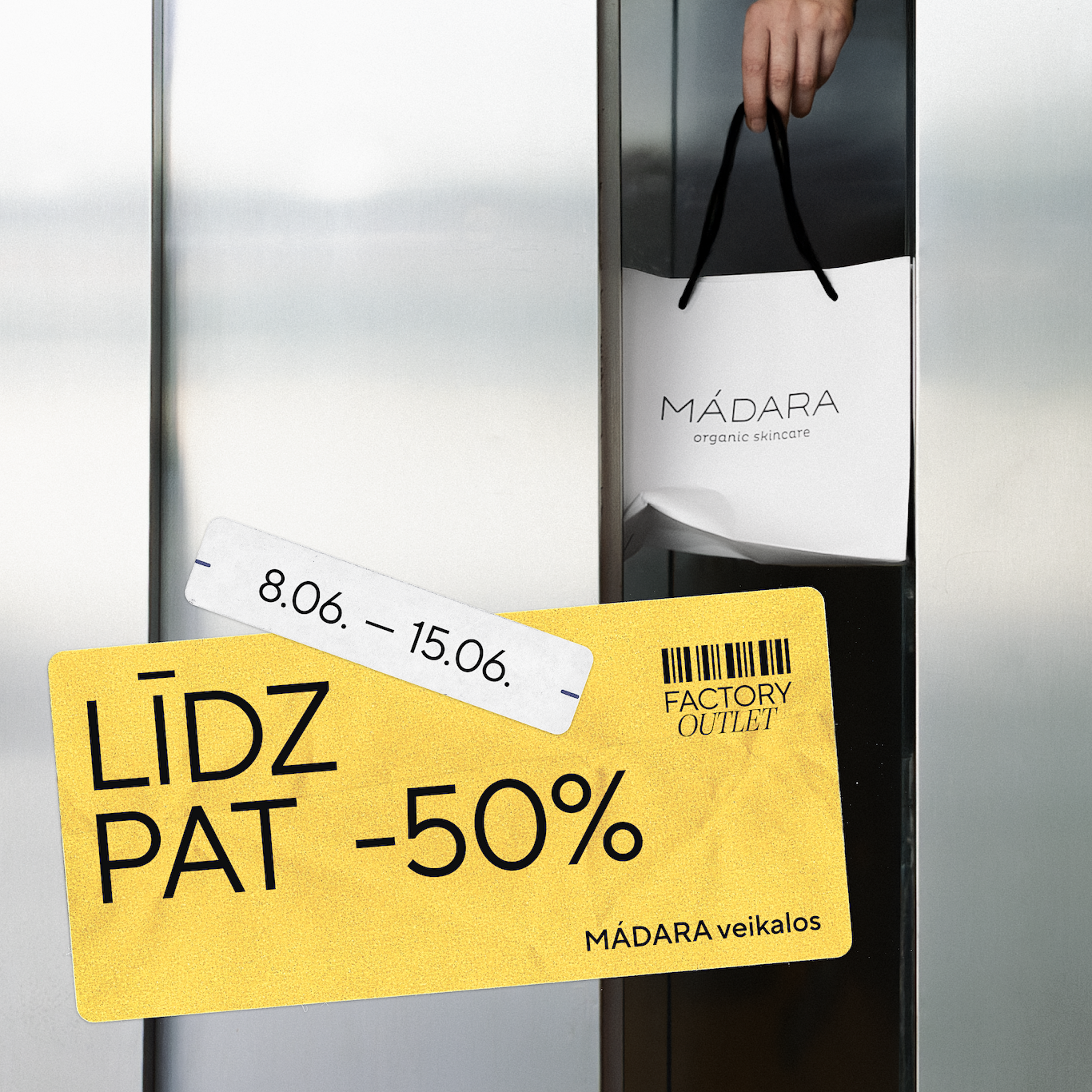  Atlaides līdz 50% MÁDARA veikalos