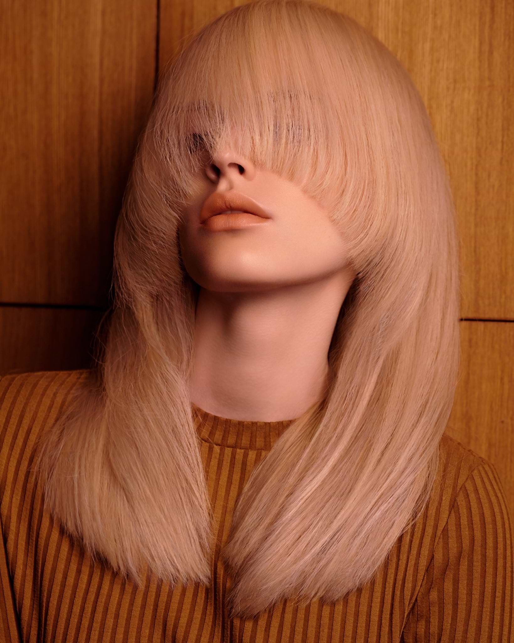 MADARA Cosmetics GROW and SILK haircare results showing smoother, stronger-looking blonde hair with volume and healthy shine
