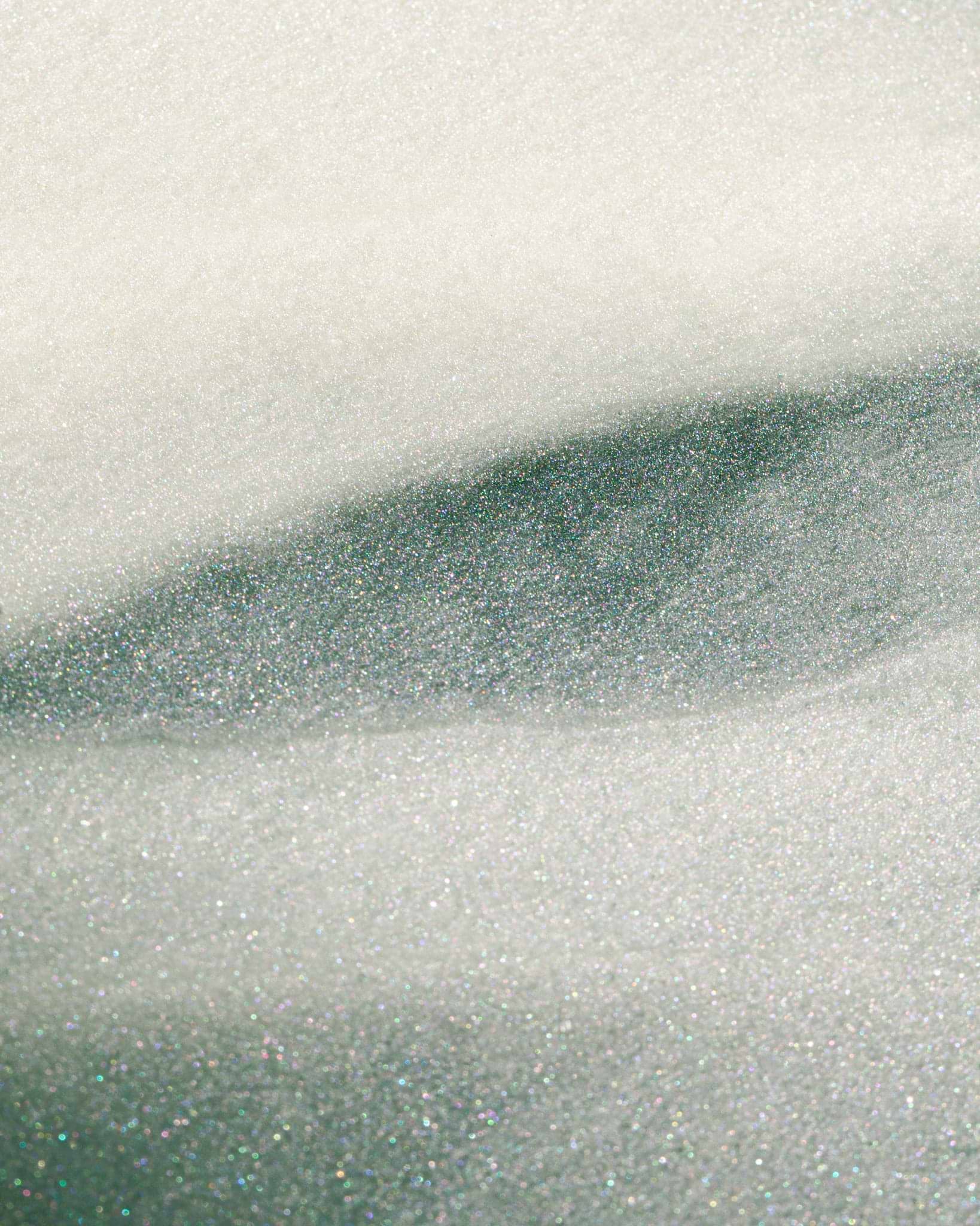 Texture close-up of MÁDARA Organic Skincare brightening peel mask SM2101 17 face mask �swatch demonstrates consistency and finish.
