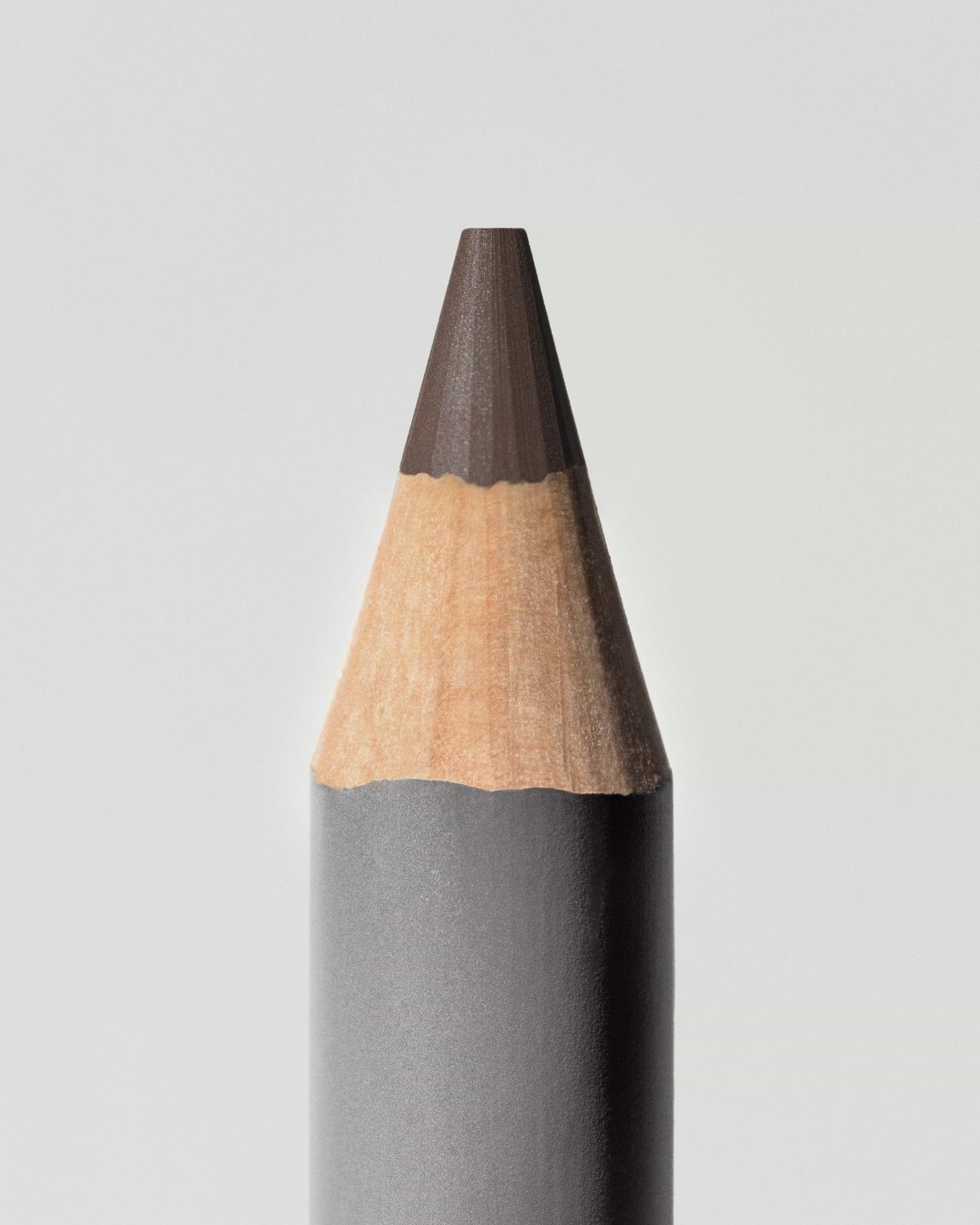 MÁDARA Organic Skincare natural certified brow pencil dark A6891 product photo on plain background.