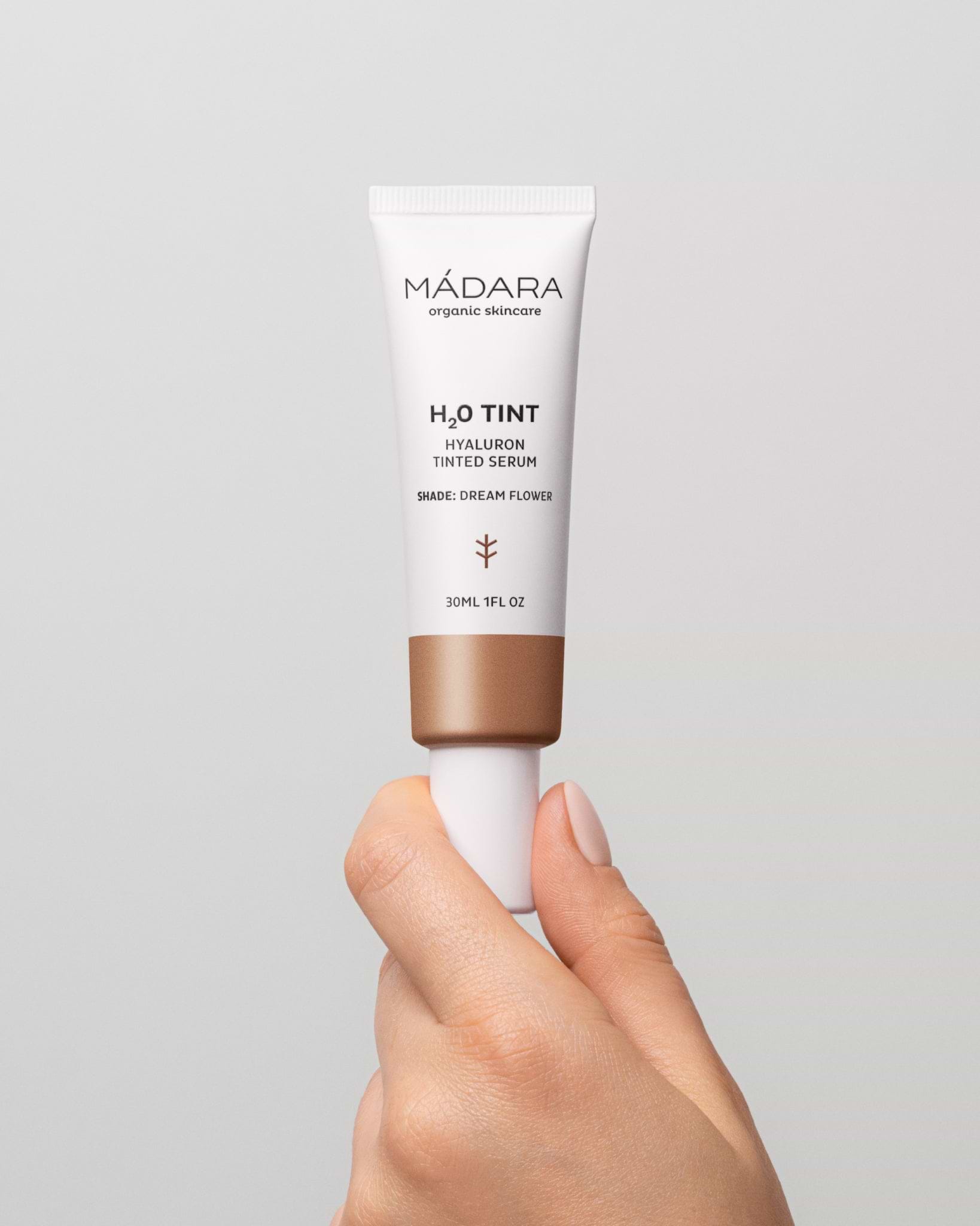 MÁDARA Organic Skincare h2o tint dream flower A3515 product photo on plain background.