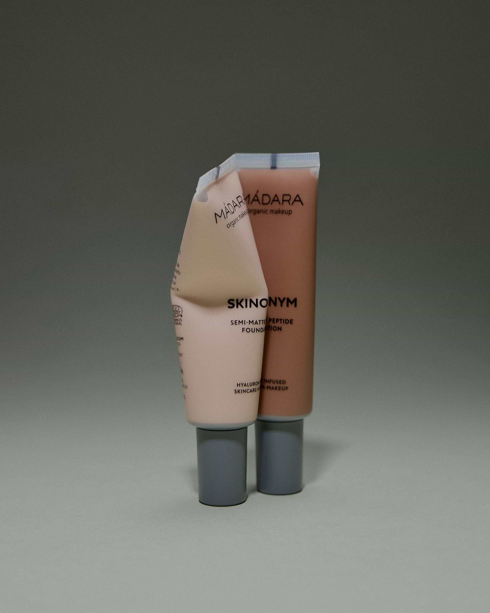 MÁDARA Organic Skincare skinonym foundation A6091 foundation product photo on plain background.