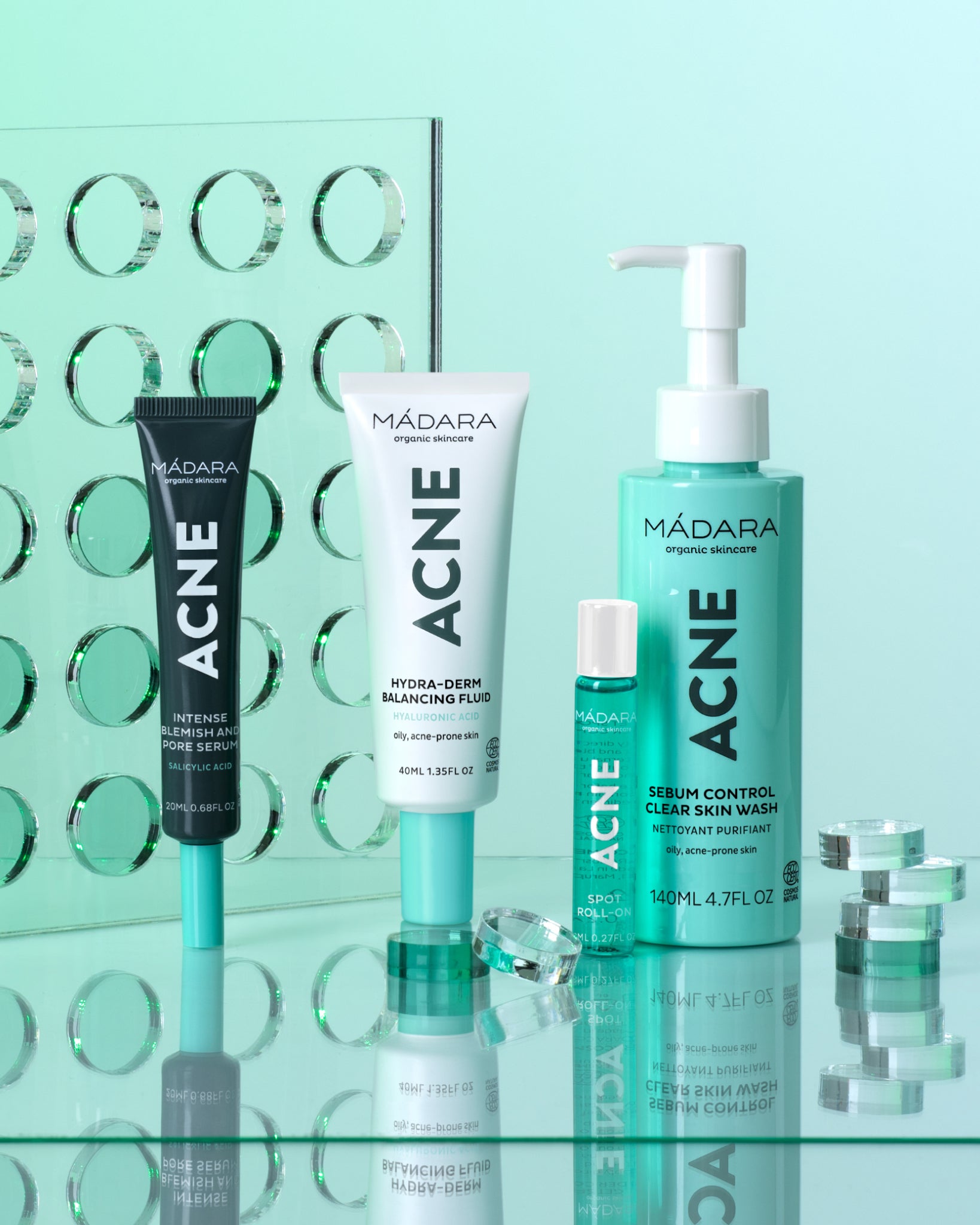 MADARA ACNE skincare collection