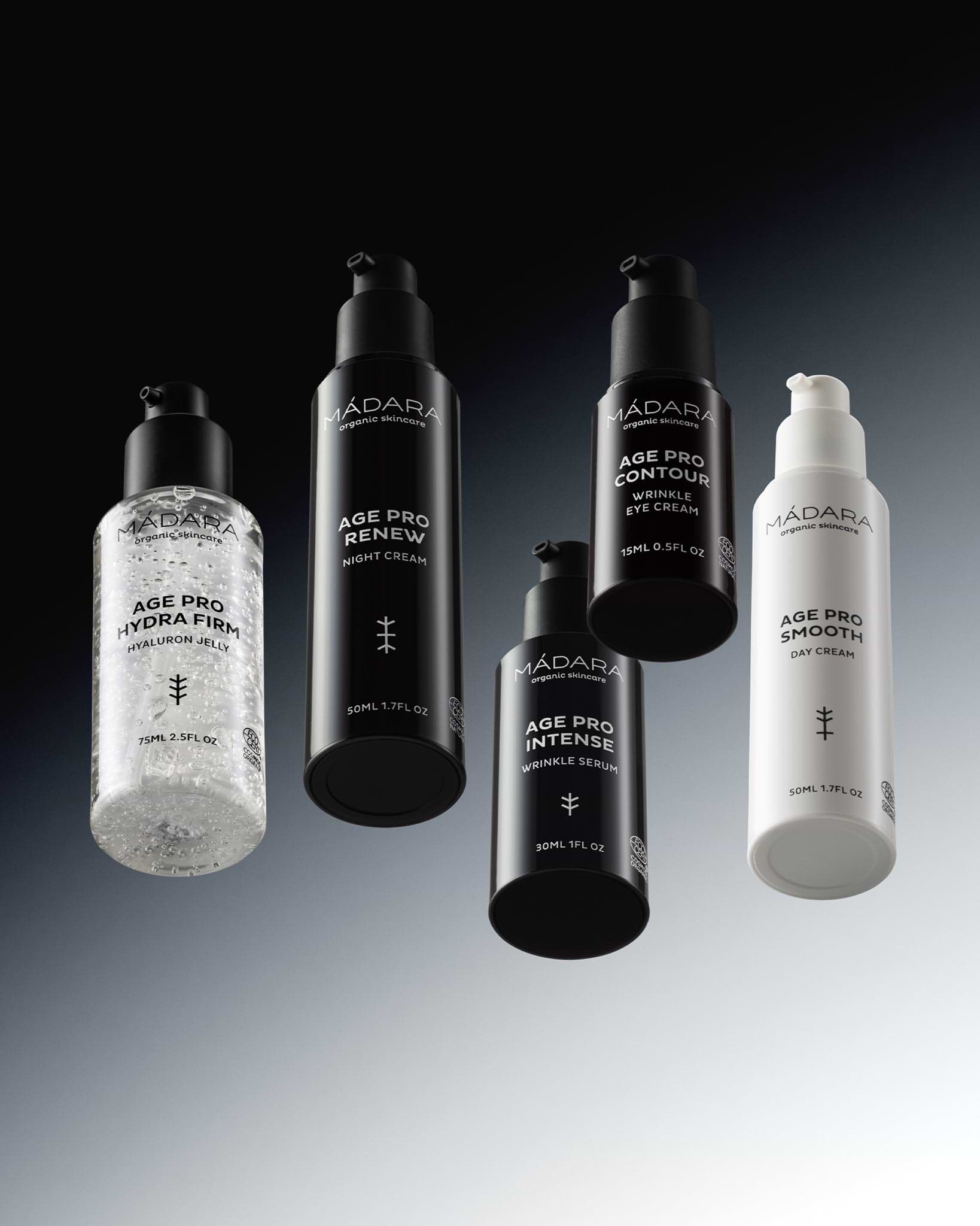 MÁDARA Organic Skincare age pro line A3335 product photo on plain background.