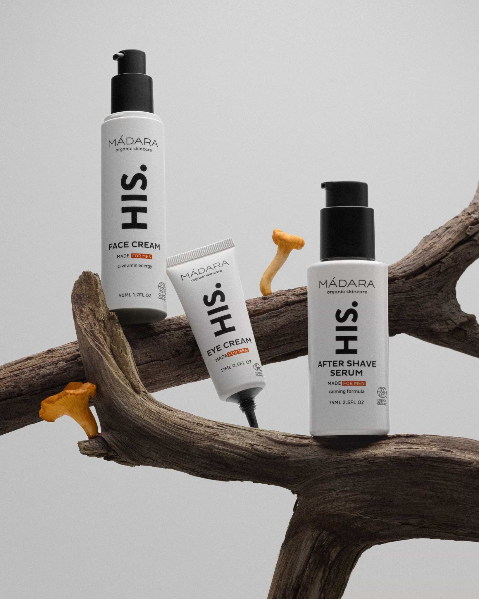 MÁDARA Organic Skincare his collection A5003 product photo on plain background.