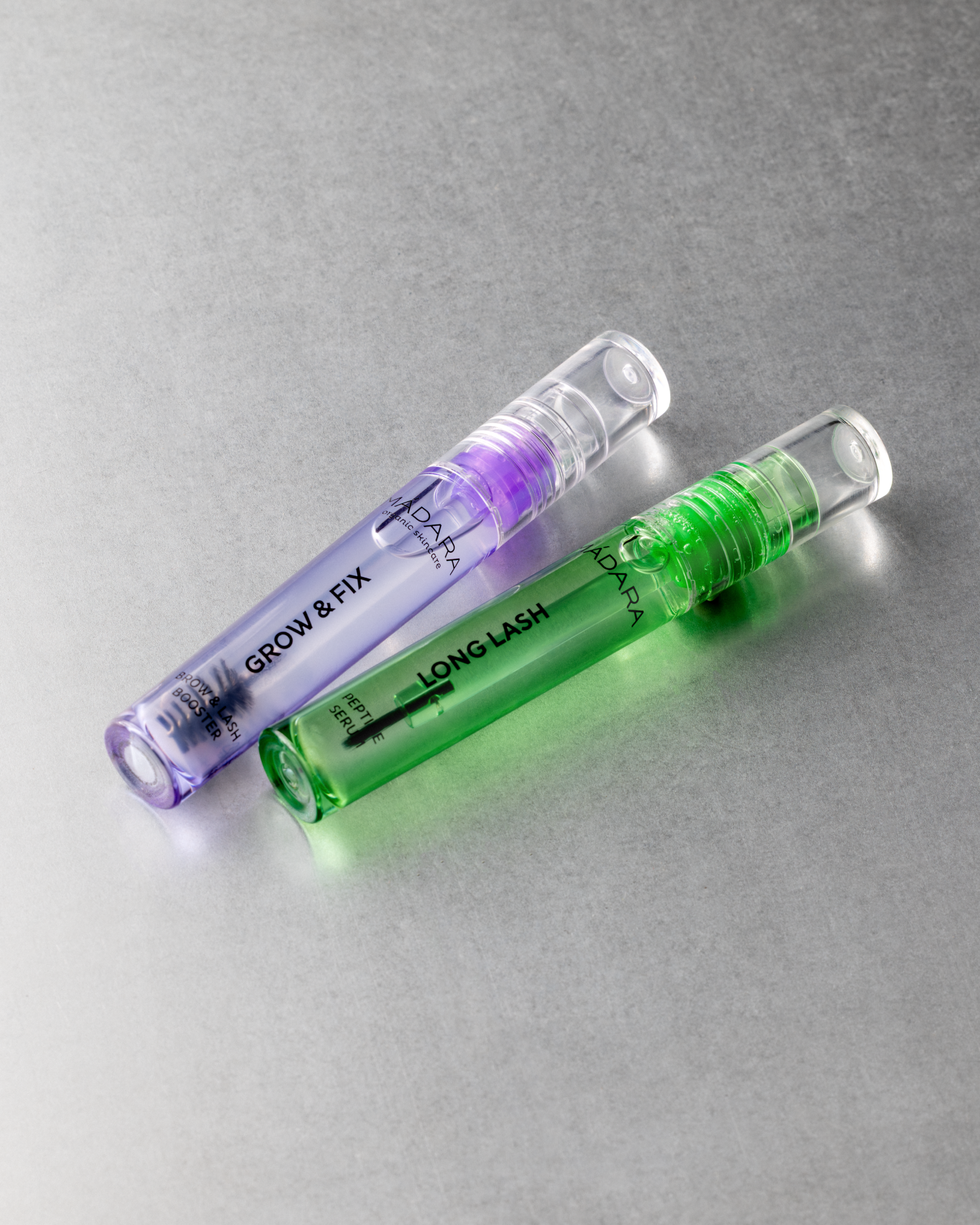 MADARA lash and brow serums