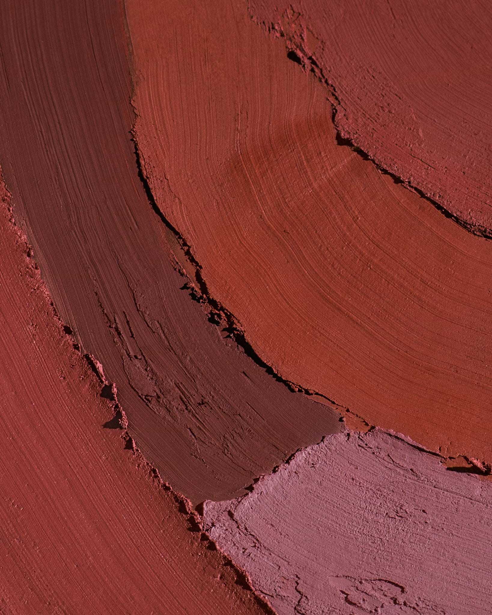 MÁDARA Organic Skincare matte cream lipstick shades madara A6303 face cream product photo on plain background.