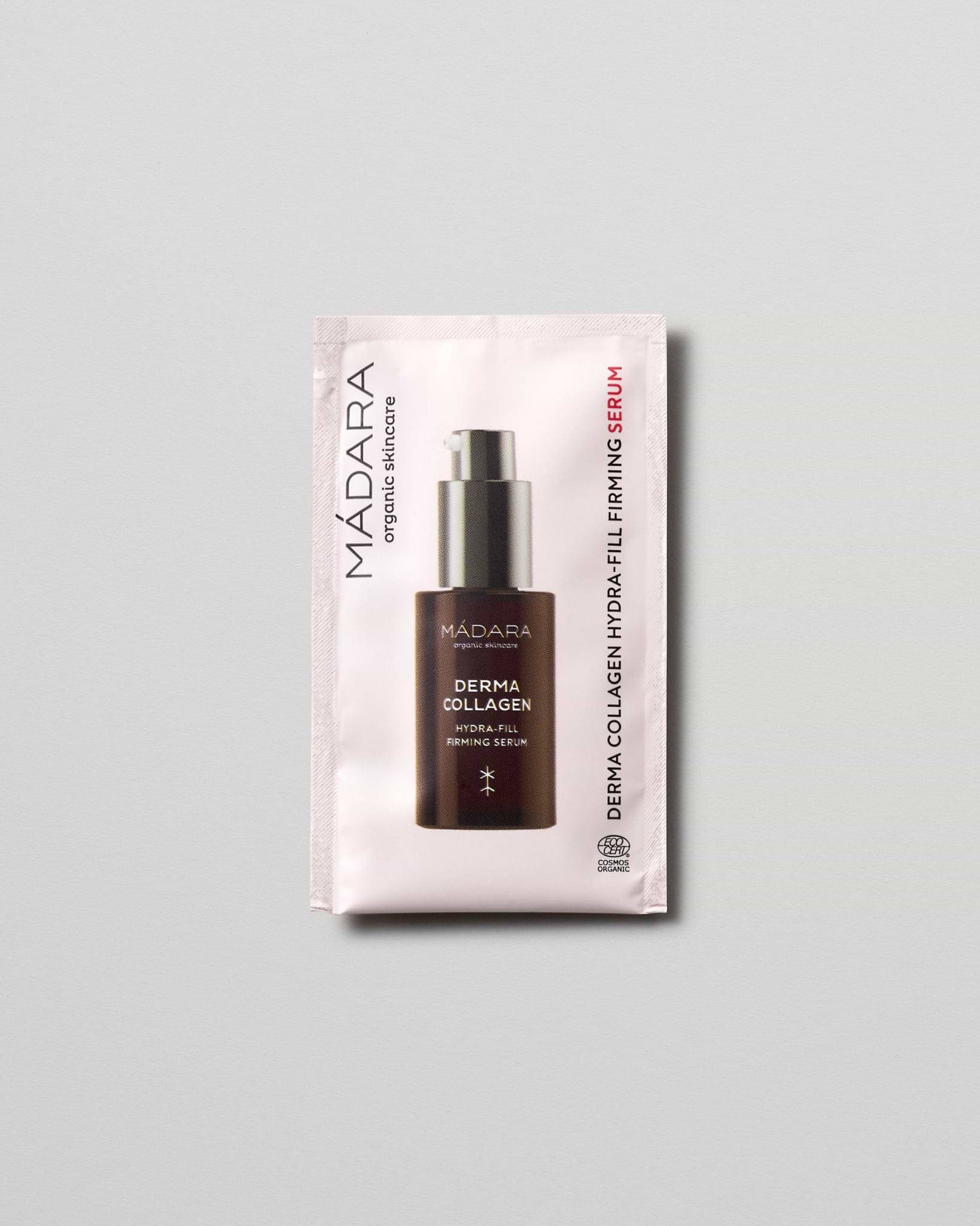 MÁDARA Organic Skincare derma collagen hydra fill firming serum 2ml SC3061 2 serum product photo on plain background.
