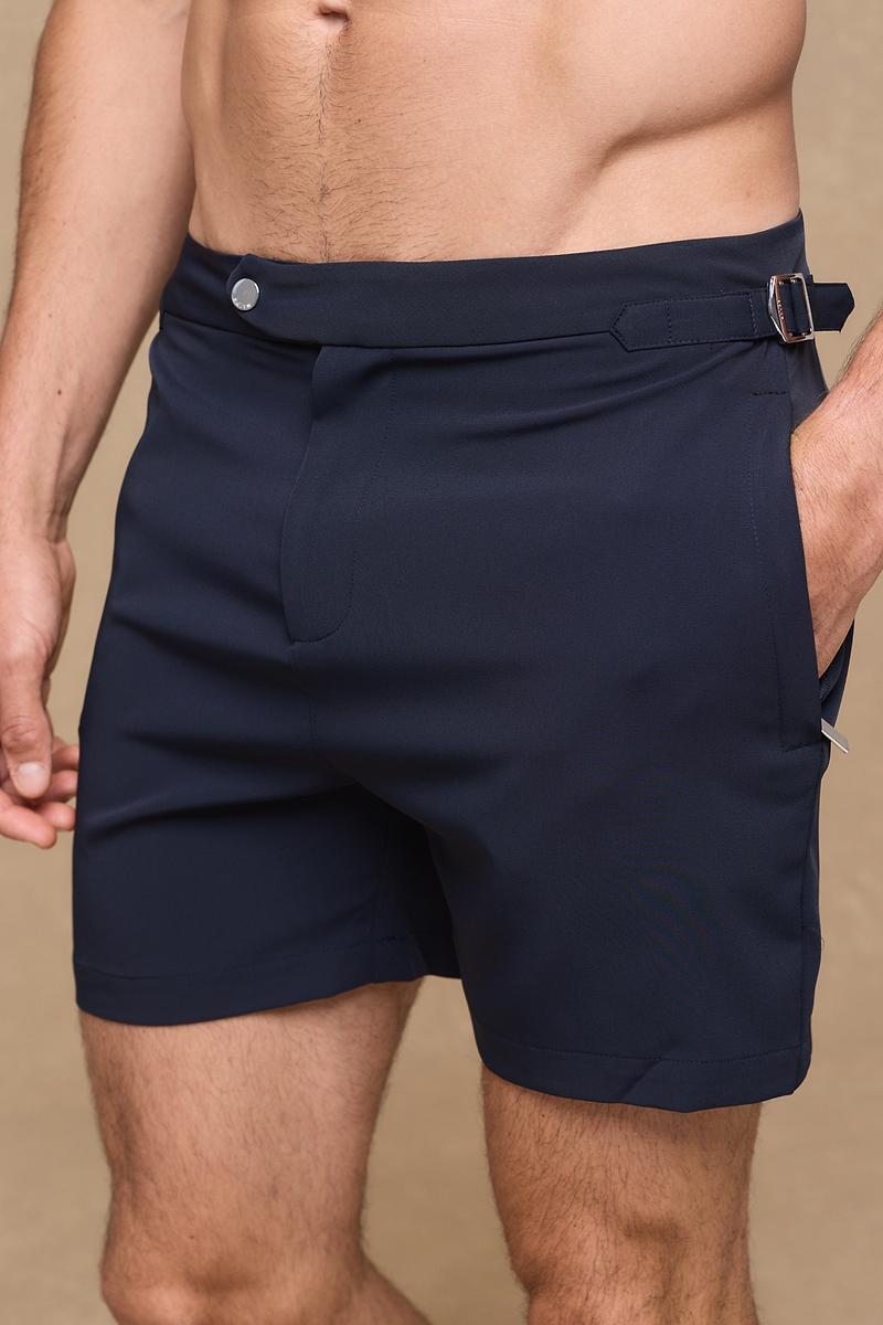 Barco Buckle Swim Short - Navy