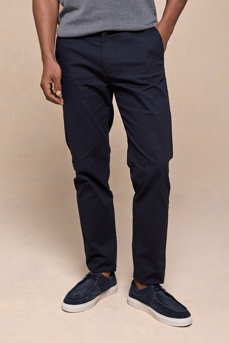Elliot Easy Chino - Donkerblauw 