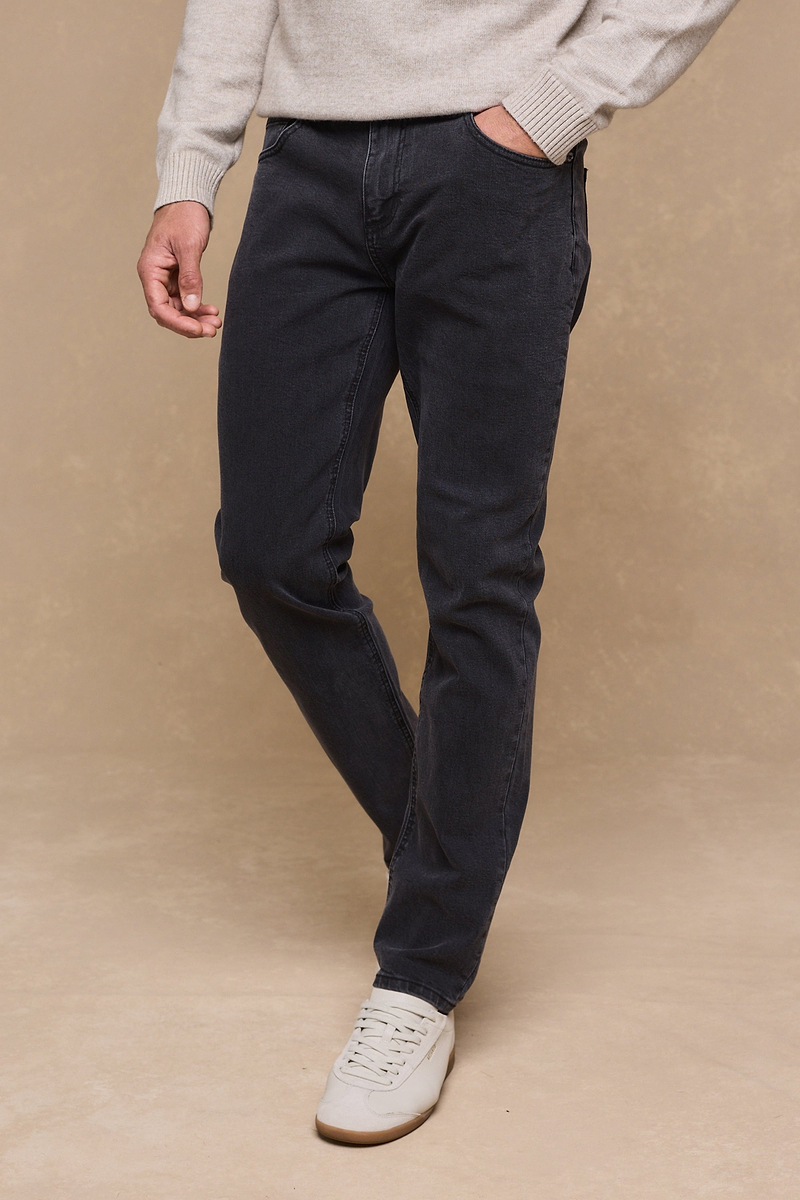 Marco Washed Jean - Light Washed Black