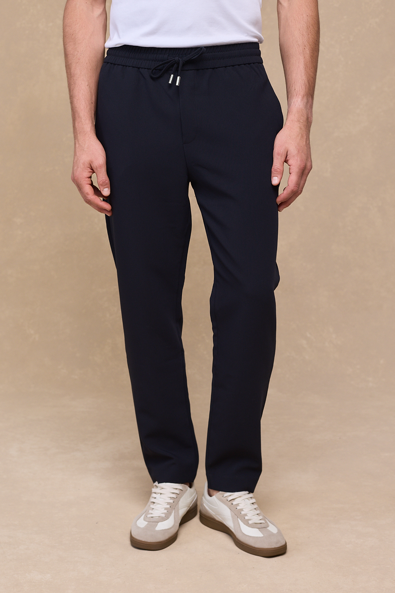 Mateo Tapered Trouser - Dark Navy