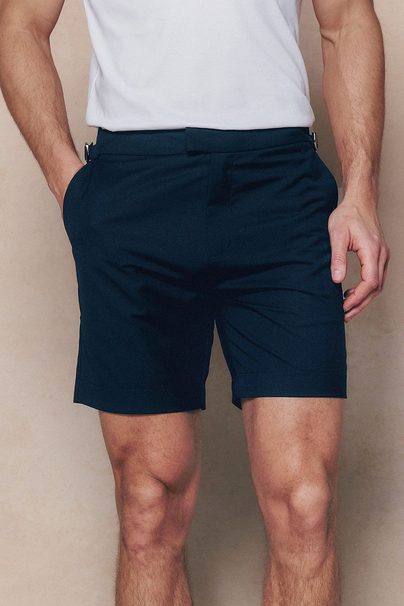 Jasper Tailored Short - Navy
