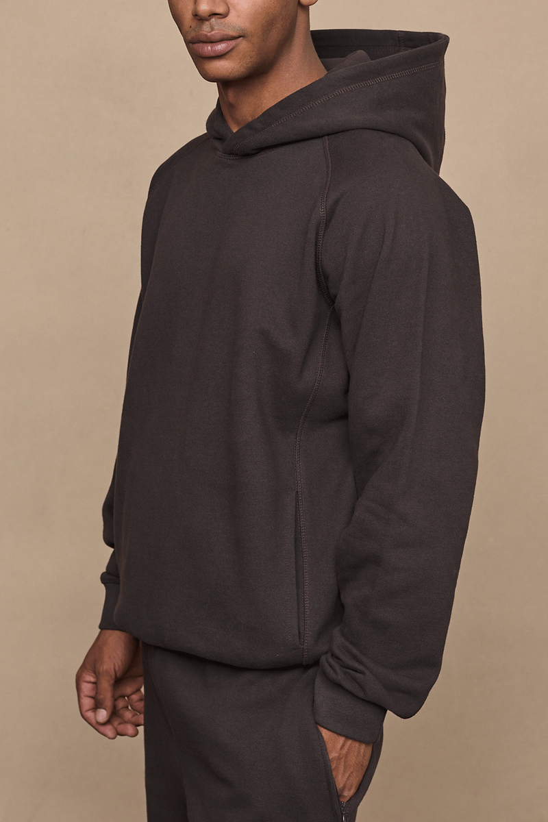 トップス rielle riche knit hoodie brown Axel_Relaxed_Panelled_Hoodie_-