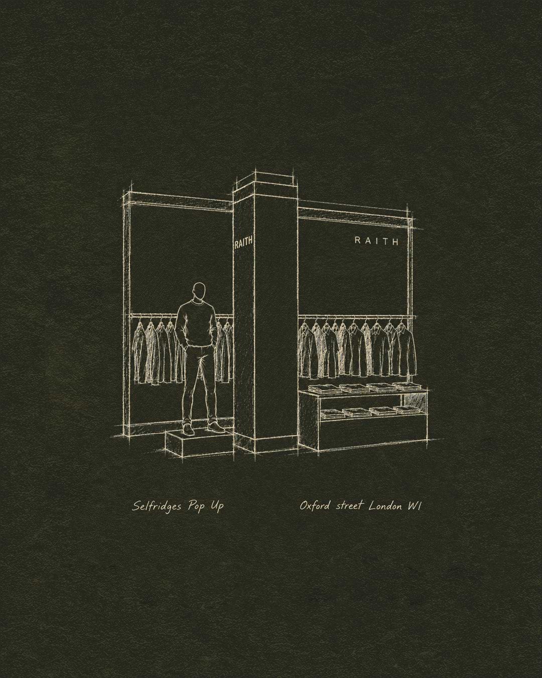 Raith x Selfridges New Oxford St. Pop-Up