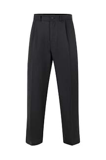 Helio Pleated Relaxed Trouser - Black
