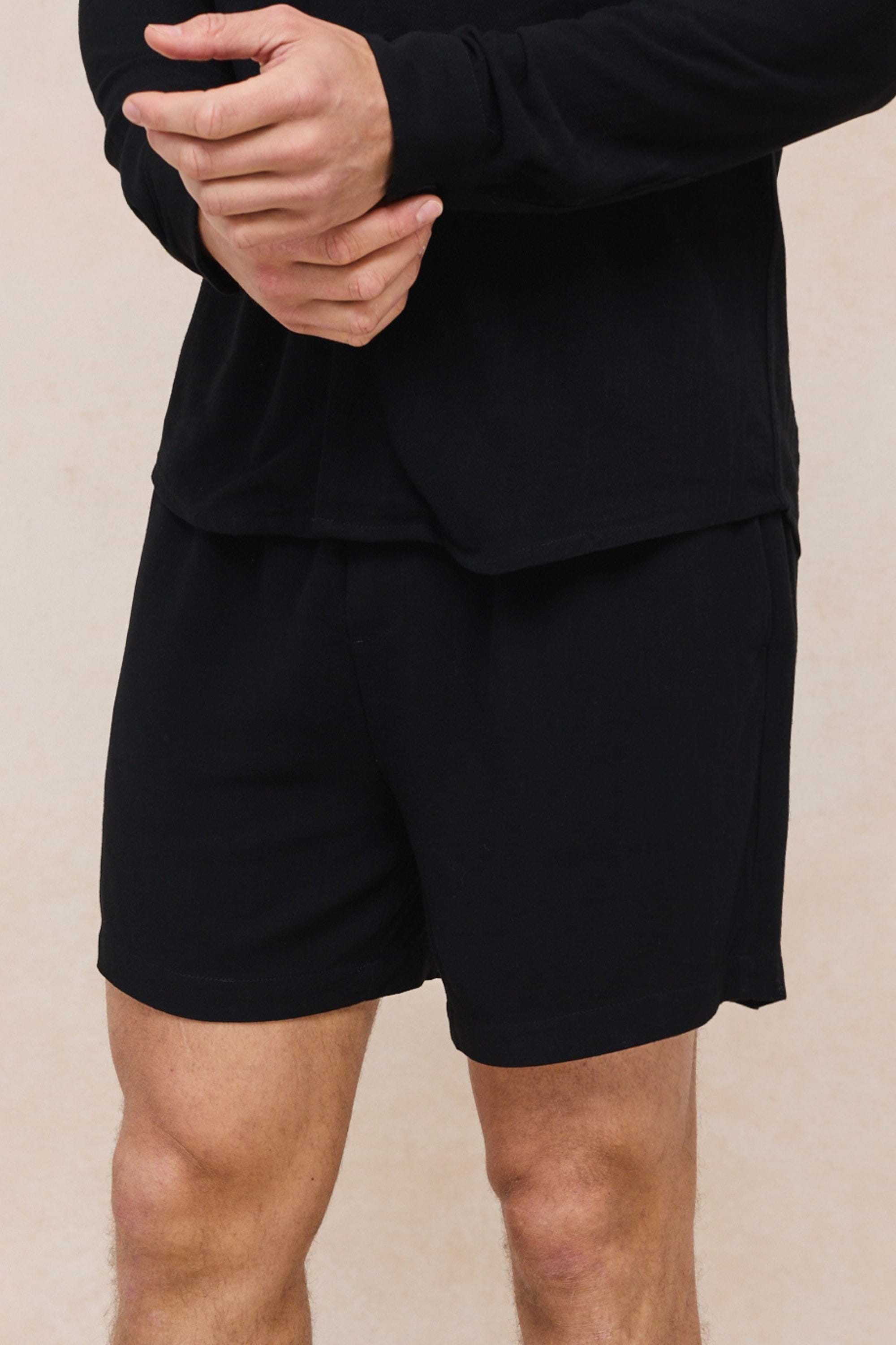 Cami Linen Short - Black